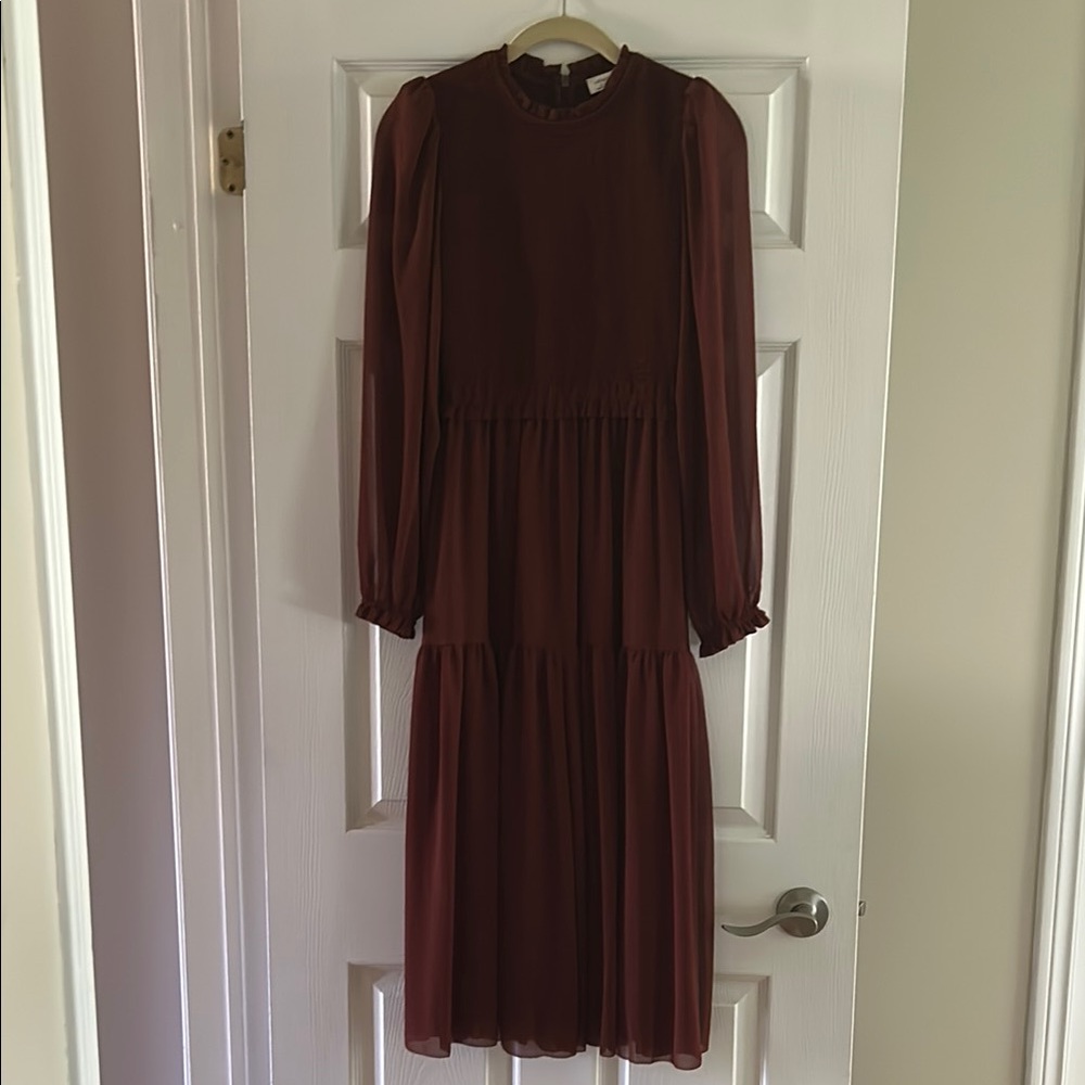 Beautiful Rust Brown Wilfred Dress